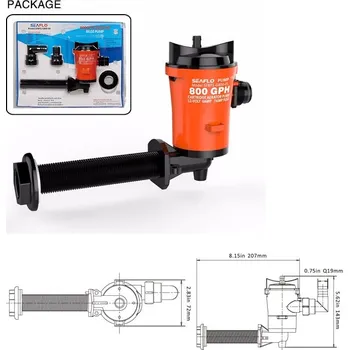 Čerpadlo Čerpadlo Baitwell / Livewell 800GPH provzdušňovací boční