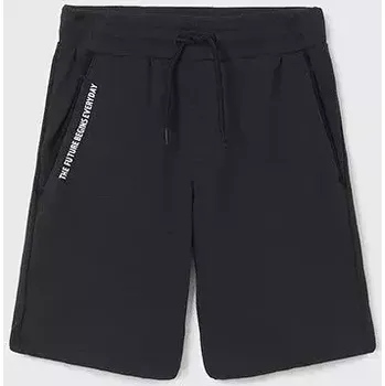 Chlapecké kraťasy Chlapecké bavlněné kraťasy Mayoral 6206-70 tmavě šedé velikost 152 (6206-70)