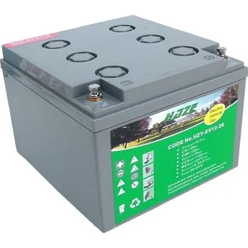 Záložní baterie HAZE HZY 12-26EV - Olověný akumulátor 12V-26Ah