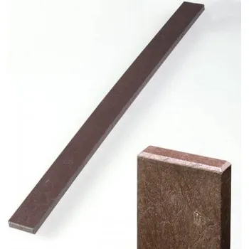 Plotovka Recyklátová; 78x21mm; Rovná; Hnědá Výška (mm): 1480