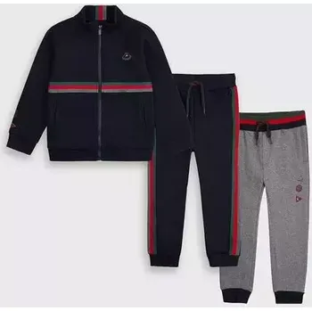 Chlapecká tepláková souprava mikina+2ks tepláků Mayoral 4815 velikost 104