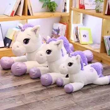 plyšák 110 CM VELKÝ PLYŠOVÝ POLŠTÁŘ - JEDNOROŽEC 05