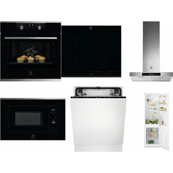 Set domácích spotřebičů ELECTROLUX KODDP77X + ELECTROLUX EIV634 + ELECTROLUX LFT426X + ELECTROLUX LMS2203EMX + ELECTROLUX EEA27200L + ELECTROLUX LND5FE18S