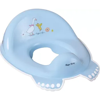 WC sedátko Dětské protiskluzové sedátko - redukce Tega Baby (nástavec) na WC Lesní zvířátka modré