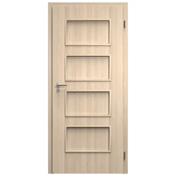 Interiérové dveře SAPELI SWING KOMFORT M19 - CPL LAMINÁT - OTOČNÉ DVEŘE VČ. ZÁRUBNĚ - Jasan Průchozí šířka (cm): 80, Průchozí výška (cm): 197