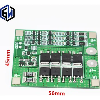 Balancér 3S 25A Li-ion 18650 BMS PCM s balancí pro Li-ion Lipo baterie