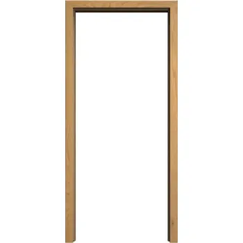 Zárubeň Zárubeň NORMAL pro celoskleněné dveře - DÝHA - Dub natur Průchozí šířka (cm): 90, Průchozí výška (cm): 210