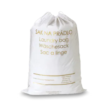 Caretrade EKO sak na prádlo s bavlněnou šňůrkou