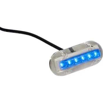Bazénové osvětlení OEM Modré podvodní LED světlo 12V 6xLED