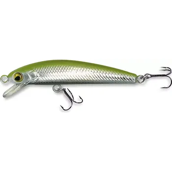 Umělá nástraha Wobler ROB. RICKIE F50 STE (Rickie funguje dobře téměř v jakémkoli vodním prostředí: jezera, malý potok nebo velká řeka mu nedělají problém.)