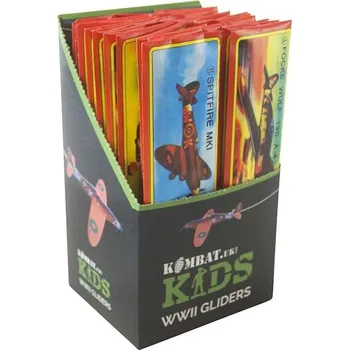 RC model letadla KOMBAT UK Letadlo skládací pěnový létající kluzák válečný model WWII Gliders Kombat® Kids Varianta: 12. Piper Tri-Pacer
