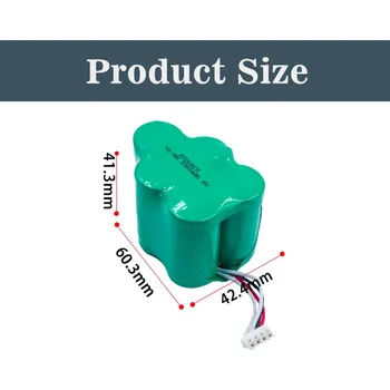 Vysavač PALO vysavač Robot 6V 3500mah dobíjecí baterie pro CEN530 COD 35601130 ECOVACS Deebo D710 D730 atd.