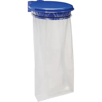 Odpadkový koš Rossignol SAS Držák na pytel pro tříděný odpad Rossignol Collecmur Essentiel, 57957, 110 L, modré víko, ROS57957