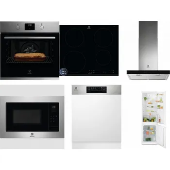 Set domácích spotřebičů ELECTROLUX KOFGH70TX + ELECTROLUX LIR60433B + ELECTROLUX LFT766X + ELECTROLUX EMS4253TEX + ELECTROLUX EEM48300IX - přebaleno + ELECTROLUX LND5FE18S