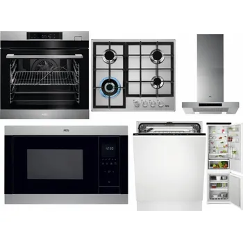 Set domácích spotřebičů AEG BSK782380M + AEG Mastery StepPower HGB64420SM + AEG Mastery DBB5660HM + AEG Mastery MSB2547D-M + AEG FSK73607Z + AEG TSC6M181ES