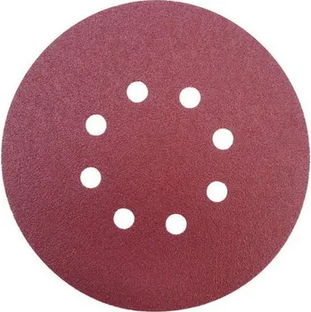 Brusný kotouč EXTOL PREMIUM 8803582 Brusný výsek na suchý zip, 150mm, P 60, 8 otvorů