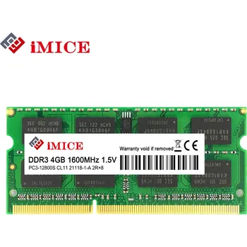 Operační paměť Paměť DDR3 4GB 1600MHz PC3-12800S IMICE 16chip sodim