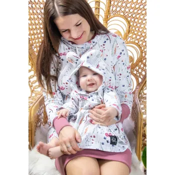 Dívčí šaty Kulišárny Mikinošaty princess POPPY VELIKOST: 68