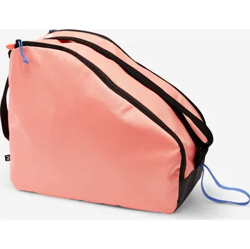 Sportovní taška OXELO Taška na brusle 500M MODRÁ|ORANŽOVÁ|ČERVENÁ