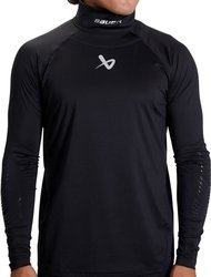 Triko s nákrčníkem Bauer LS NeckProtect S22 SR, Velikost SR XL (185 - 191 cm)