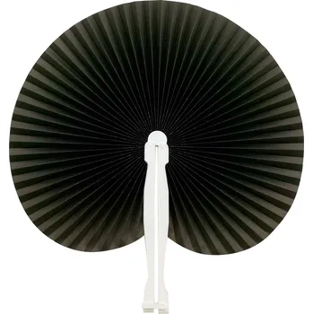 Karnevalový doplněk Plastový vějíř STILO - černý