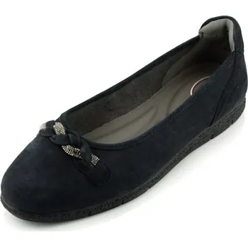 Dámské baleríny Nadměrná obuv TAMARIS TA102 navy (dámské baleríny XXL)