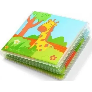 Hračka pro nejmenší BabyOno Měkká knížka do koupele WILD ANIMALS