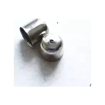 Materiál na výrobu šperku kaplík koncový 6 mm v barvě zlata