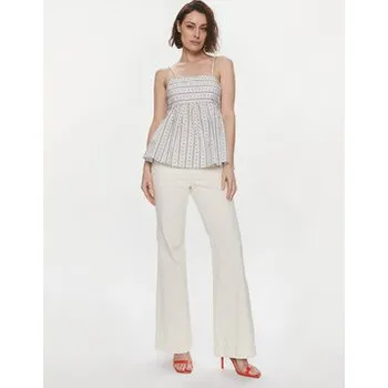 TWINSET Top 241TF2023 Bílá Regular Fit 38