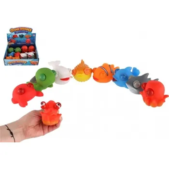 Figurka Teddies Zvířátko mořské mačkací - antistresové - 30 cm - mix druhů