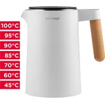 Concept Rychlovarná konvice s regulací teploty 1,5 l Salt a Pepper RK3300
