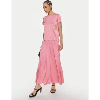 Dámská sukně ViCOLO Midi sukně TB0036 Růžová Regular Fit L