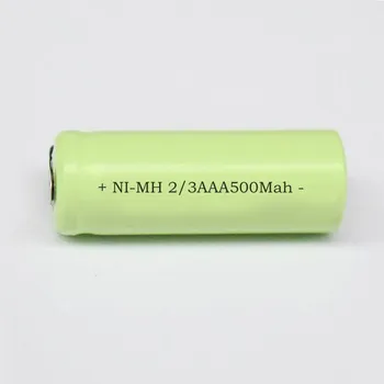 Článková baterie Nové nabíjecí baterie NiMH NiMH 2 / 3AAA 500mAh Ni-MH 2/3 AAA s pásky
