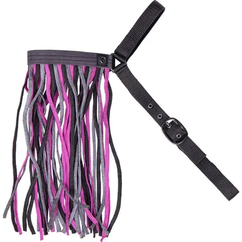 Koňská maska proti hmyzu QHP Třásně proti hmyzu QHP, nastavitelné, python SHETTY