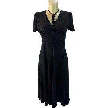 Dámská sukně Ariatex Dámské šaty Porté flitry černé vel. 48