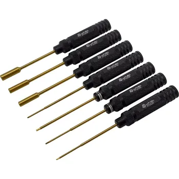 RC vybavení Sada šroubováků set 7ks šestihran 0,050/1,5 / 2,0 / trubkový šroubovák 4.0/5.0/5.5 mmKřížový šroubovák 2, - expresní doprava