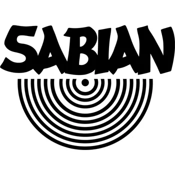 Blána LOGO SABIAN samolepící,černé 60735
