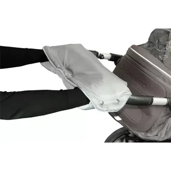 Emitex Rukávník na kočárek šedý