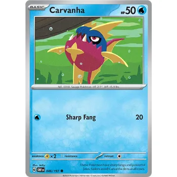 Sběratelská karetní hra Pokémon TCG Carvanha 046/197