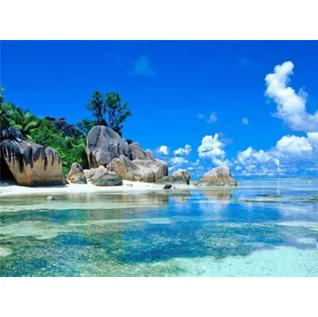 Diamantové malování DIAMANTOVÁ MOZAIKA MOŘE 14 - SLEVA -50%