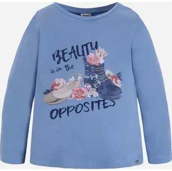 Dívčí tričko Dívčí triko dlouhý rukáv 4057 Mayoral velikost 98