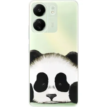 Pouzdro na mobilní telefon Odolné silikonové pouzdro iSaprio - Sad Panda - Xiaomi Redmi 13C