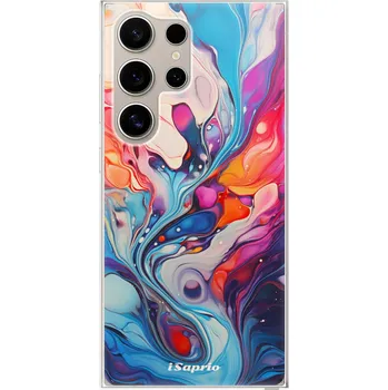 Telefonní příslušenství Odolné silikonové pouzdro iSaprio - Abstract Bubbles 01 - Samsung Galaxy S24 Ultra