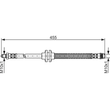 Brzdová hadice Brzdová hadice BOSCH 1 987 476 126