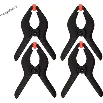 Modelová železnice Svorky 33 mm sada 4 kusy - Donau 19-2S