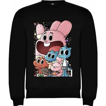 Chlapecká mikina Mikina bez kapuce Gumballův úžasný svět Velikost: 122/128 - 7/8let