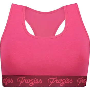 Podprsenka Dámská sportovní podprsenka FACTCOOL Frogies růžová 2060861