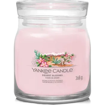 Svíčka Yankee Candle vonná svíčka Signature ve skle střední Desert Blooms 368g
