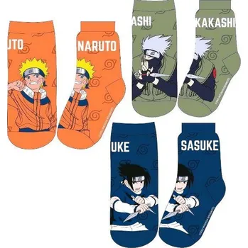 SADA 3 KS PONOŽKY NARUTO Velikost: 23-26