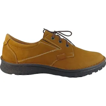 Pánské polobotky S 1461 - 334 kožené zdravotní pánské polobotky s podporami kleneb 43